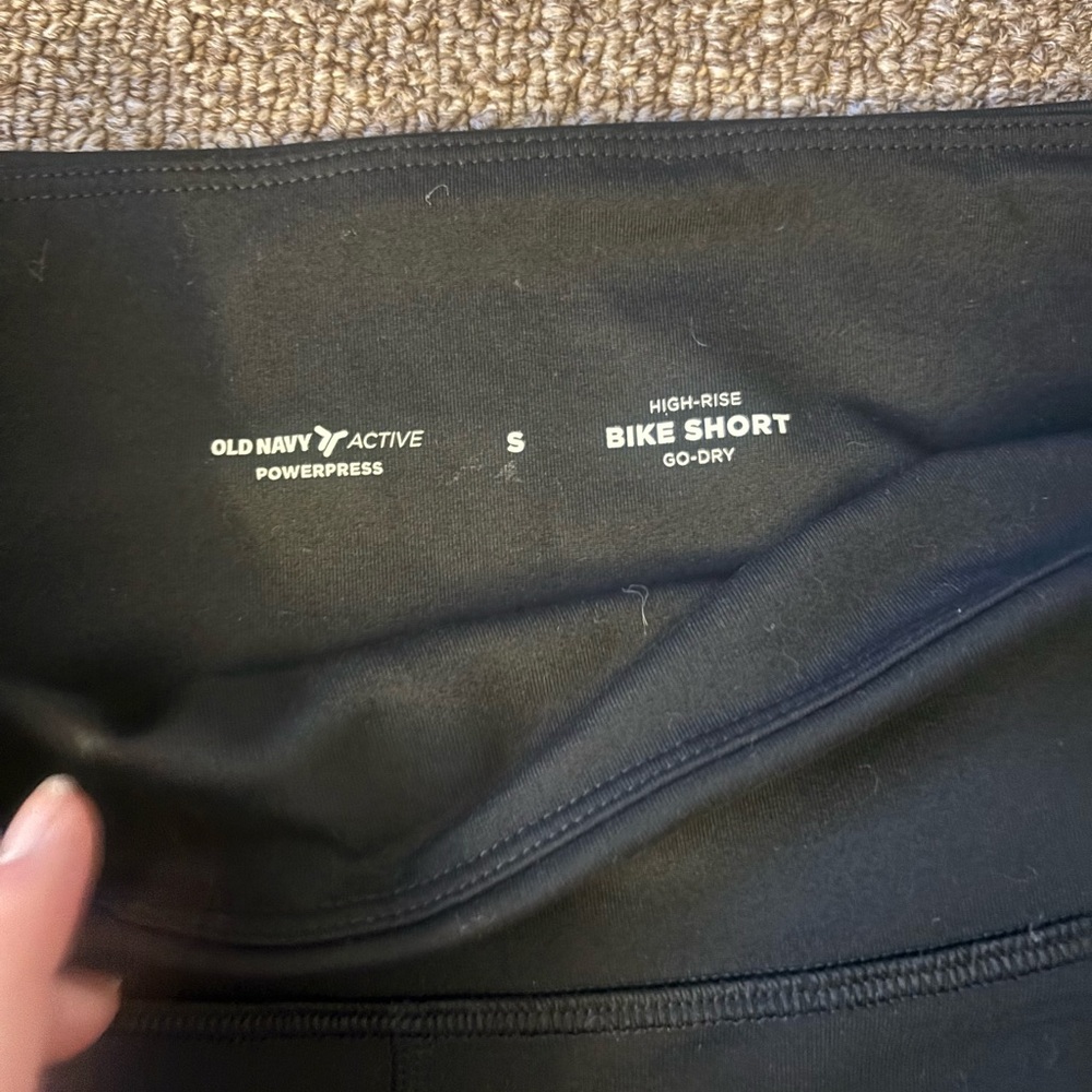 Old Navy Active Black Go-Dry Bike Shorts